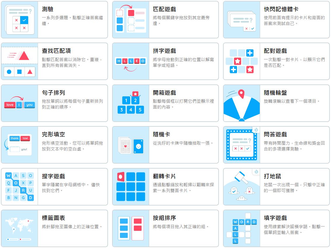 Wordwall pchome 